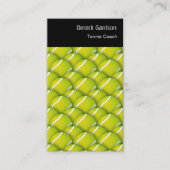 Tenisのコーチ|のスポーツ 名刺 (正面)