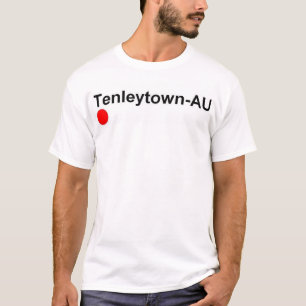 Tenleytown AUの地下鉄 Tシャツ