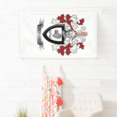 Tennantの家紋の紋章付き外衣 横断幕 (インサイチュ)