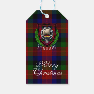 Tennant Scottish Clan Tartan & Crest ギフトタグ