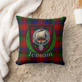 Tennant Scottish Clan Tartan & Crest クッション (ブランケット)