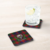 Tennant Scottish Clan Tartan & Crest コースター (右側)