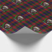 Tennant Scottish Clan Tartan & Crest ラッピングペーパー (角)