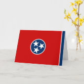 Tennessean Flag, Flag of Tennessee カード (黄色い花)