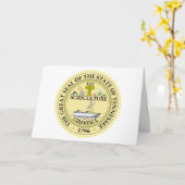 Tennessean Seal, Seal of Tennessee カード (黄色い花)