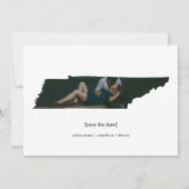 Tennessee日付の写真カードを保存 セーブザデート (正面)