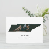 Tennessee日付の写真カードを保存 セーブザデート (スタンド正面)