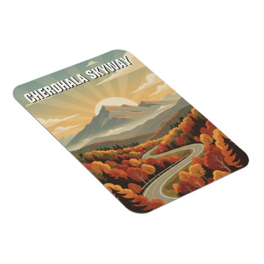 Tennessee Cherohala Skyway Souvenir マグネット (右側)