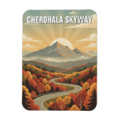Tennessee Cherohala Skyway Souvenir マグネット (縦)