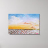 Tennessee Cotton Field Canvas Print キャンバスプリント (正面)