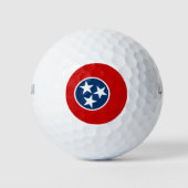 Tennessee flag, American state flag ゴルフボール (正面)