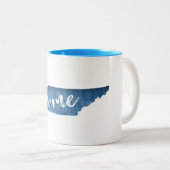 Tennessee Home Wood Grain ツートーンマグカップ (正面右)