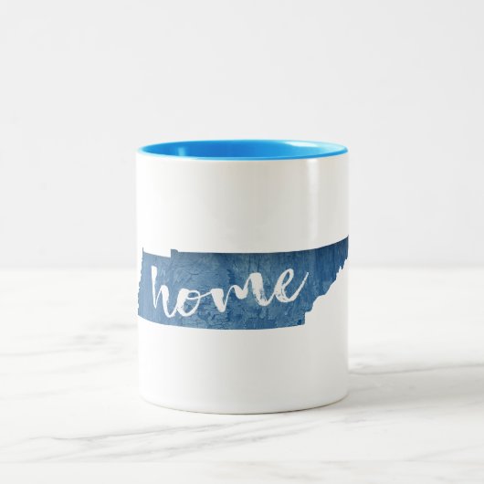 Tennessee Home Wood Grain ツートーンマグカップ (中央)