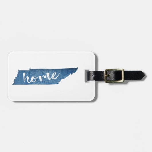 Tennessee Home Wood Grain ラゲッジタグ (正面横)