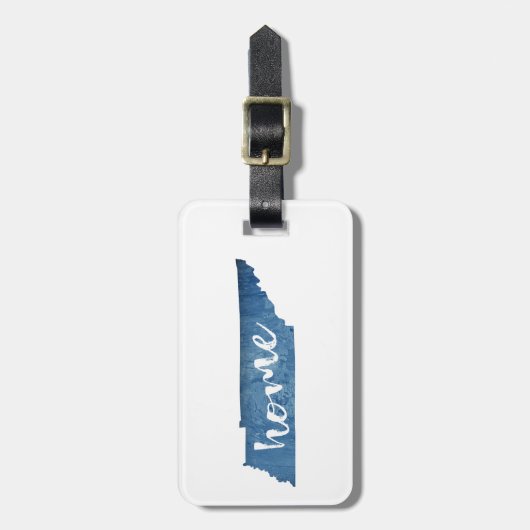 Tennessee Home Wood Grain ラゲッジタグ (正面縦)