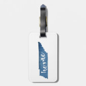 Tennessee Home Wood Grain ラゲッジタグ (裏面縦)