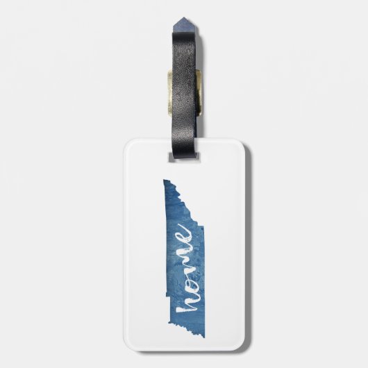 Tennessee Home Wood Grain ラゲッジタグ (裏面縦)