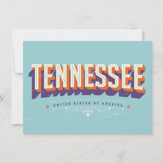 Tennessee Moving Address Card (正面)