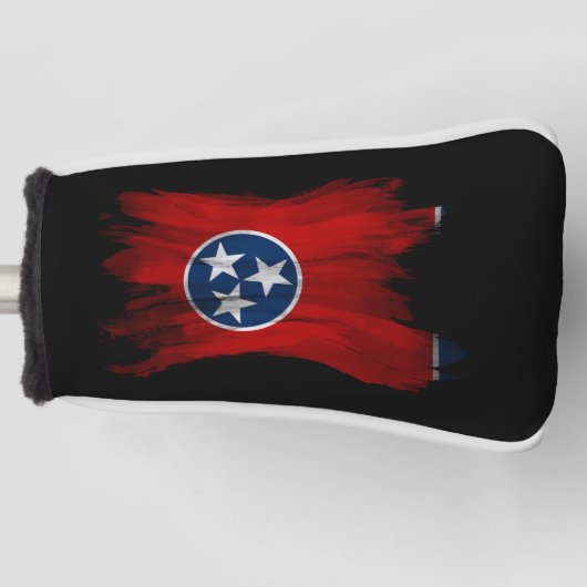 Tennessee state flag brush stroke, Tennessee flag ゴルフヘッドカバー (正面)