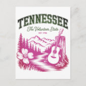 Tennessee The Volunteer State Travel Souvenir ポストカード (正面)