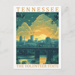 Tennessee the Volunteer State USA Travel Place ポストカード