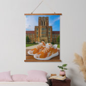 Tennessee university camo snekers shoes 吊り下げ型タペストリー (寝室)