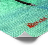 Tennessee Walking Horse Portrait ポスター (角)