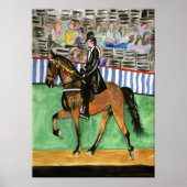 Tennessee Walking Horse Portrait ポスター (正面)