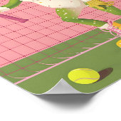 Tennis 🎾 ポスター (角)