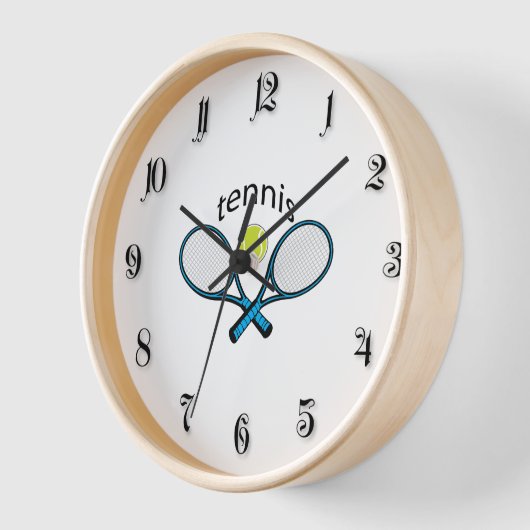 Tennis 壁時計 (傾斜)