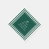 Tennis Bachelorette Last Swing Before the Ring スタンダードカクテルナプキン (角)