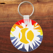 Tennis ball キーホルダー (正面)