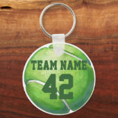 Tennis Ball キーホルダー (正面)