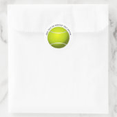 Tennis Ball ラウンドシール (バッグ)