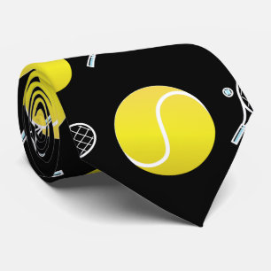 Tennis Ball Athletic Pattern Sport Coach Father's  ネクタイ