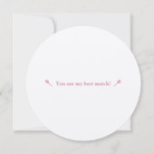 Tennis ball card: Happy Anniversary! (裏面)