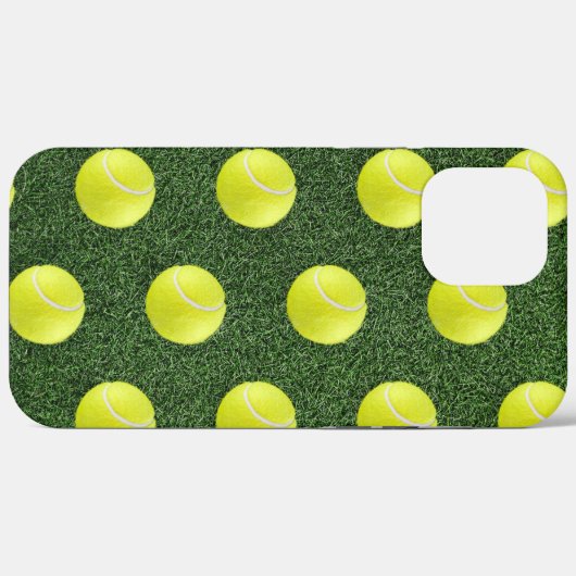 Tennis ball on green grass Case-Mate iPhoneケース (裏面 (横))