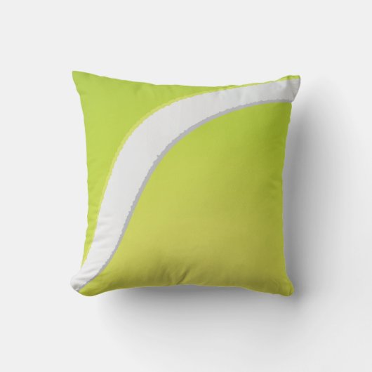 Tennis ball texture クッション (正面)