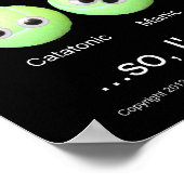 Tennis Balls Emotions Poster ポスター (角)