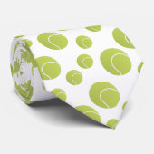 tennis balls pattern ネクタイ (ロール)