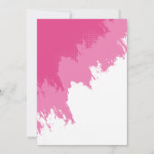 TENNIS Birthday girl Invitation 招待状 (裏面)