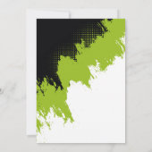 TENNIS Birthday Invitation 招待状 (裏面)