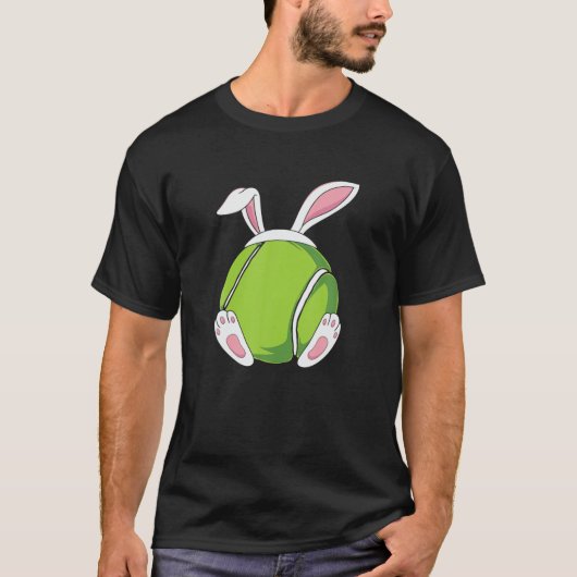 Tennis Bunny Ears Funny Easter - Tennis Bunny East Tシャツ (正面)