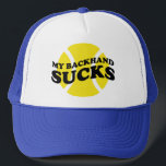 Tennis caps for men, women and - funny slogan キャップ<br><div class="desc">Imagewear specializes in tennis tshirts and tennis gifts for men,  women and View a big selection of unique tennis products in our shop. Many items can be personlized as well. Personal and customizable tennis gifts and t shirts for men ,  women,  boys,  girls,  dad,  mom,  coach,  trainer br></div>
