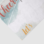 Tennis Christmas  Festive Snowman  薄葉紙 (詳細)