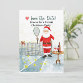 Tennis Christmas with Santa Claus 招待状 (スタンド正面)