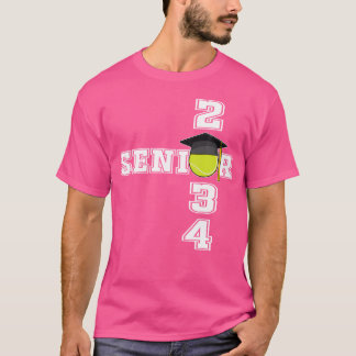 Tennis Class Of 2034 School Graduation Senior 2034 Tシャツ