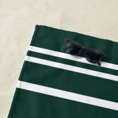 Tennis Club Name Team Swag Green Custom ビーチタオル (インサイチュ)