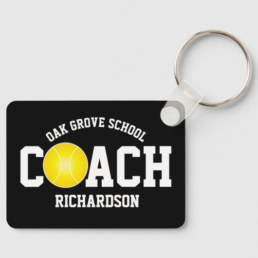 Tennis Coach  Keychain キーホルダー (正面)
