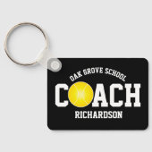 Tennis Coach  Keychain キーホルダー (裏面)